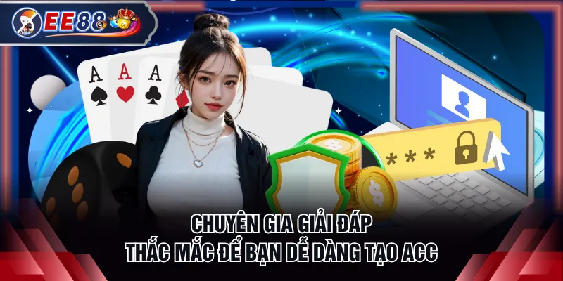 Chuyên gia giải đáp thắc mắc để bạn dễ dàng tạo acc