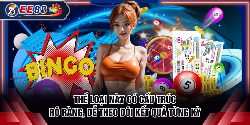 Thể loại này có cấu trúc rõ ràng, dễ theo dõi kết quả từng kỳ